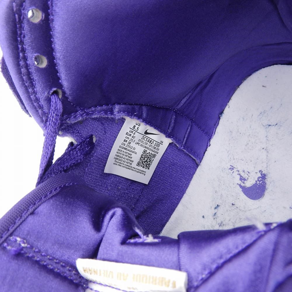 NIKE　ナイキ　ダンク ハイ スペシャル スニーカー シューズ メンズ ホワイト×パープル 25.5cm DC5382-100　8.5(US)