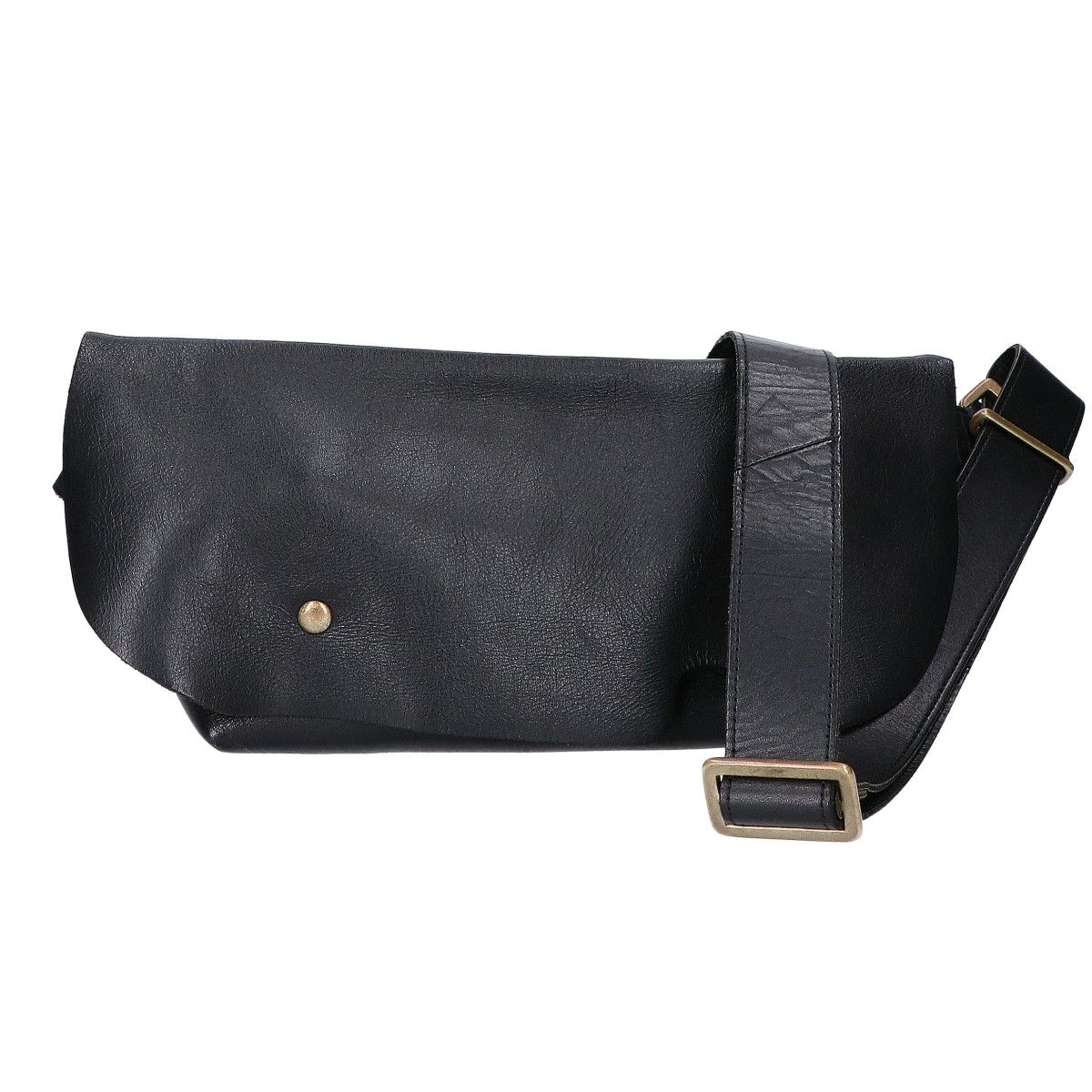 Uni&co. レザーメッセンジャーバッグ BLACK Sサイズ Uni&co. ユニアンドコー レザー メッセンジャーバッグ/ S - メルカリ