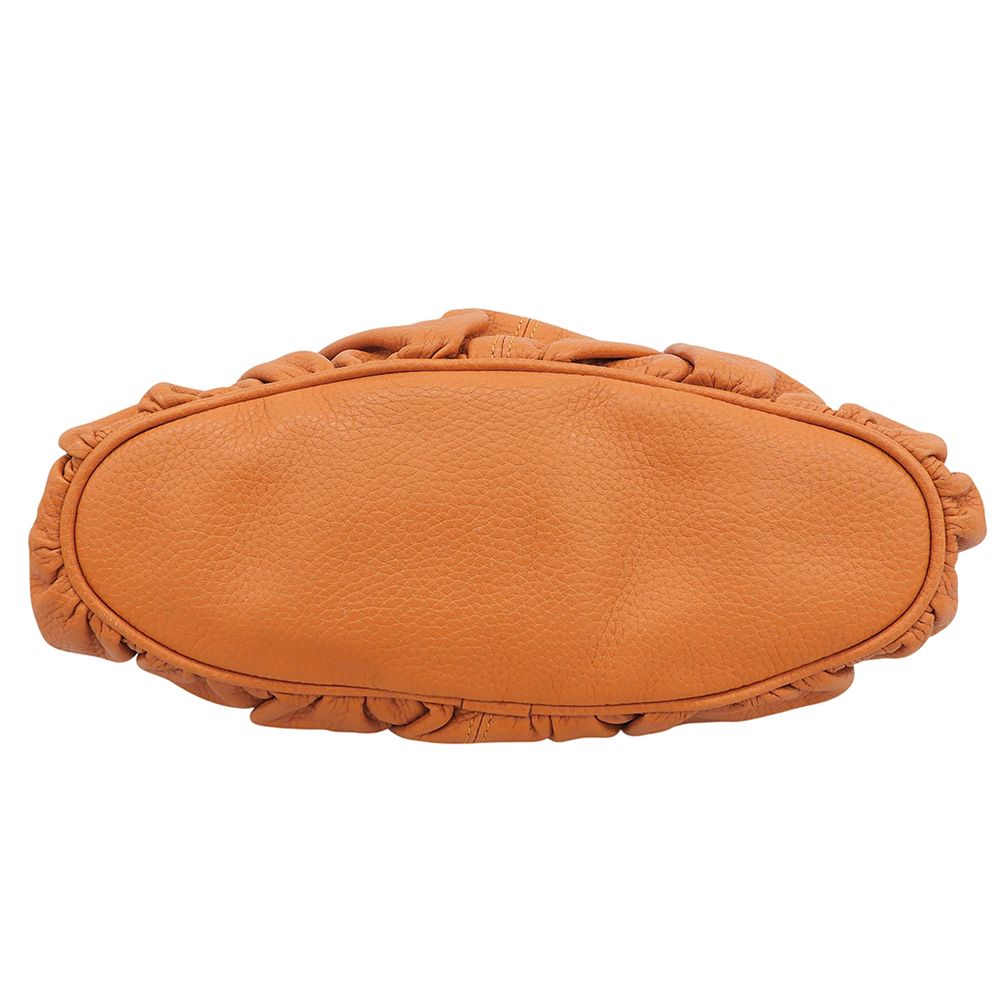 【極美品】Felisi フェリージ　2way ショルダーバッグ　オレンジ Felisi フェリージ 美品 レザー ショルダーバッグ レディース オレンジ