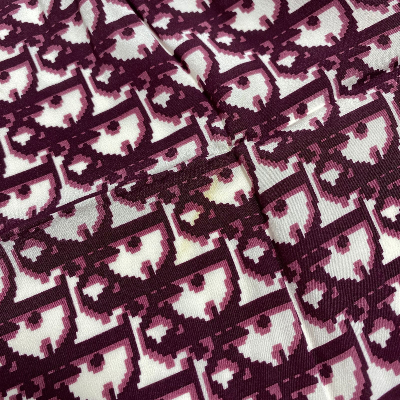 ☆A062706☆ Christian Dior ディオール scarf スカーフ トロッター