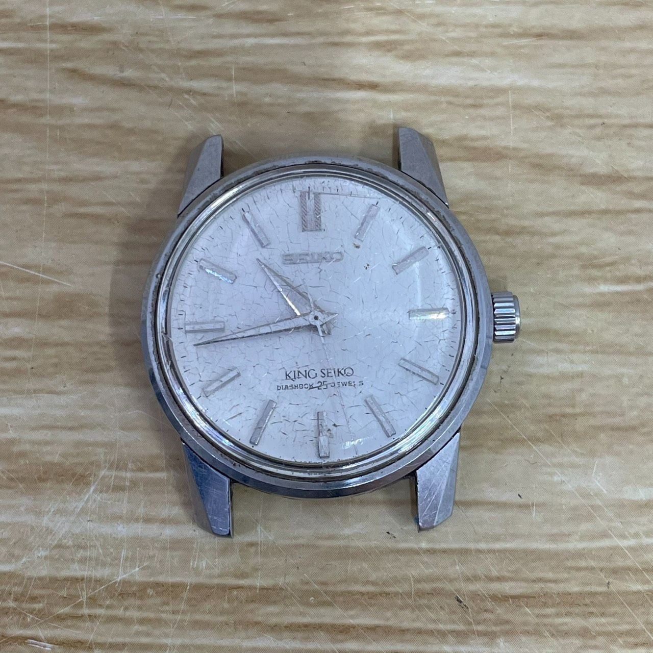 □キングセイコー KING SEIKO 44999 25石 手巻き 機械式 腕時計 稼働品 