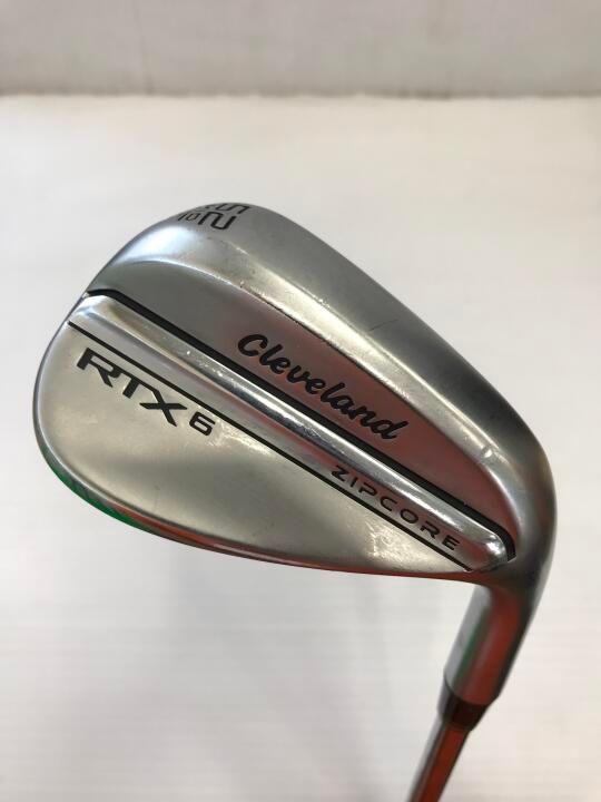 クリーブランド　RTX 6 ZIPCORE ツアーサテン　52度　AWT2.0 WEDGE　WEDGEフレックス　ウェッジ　中古【最短即日発送】