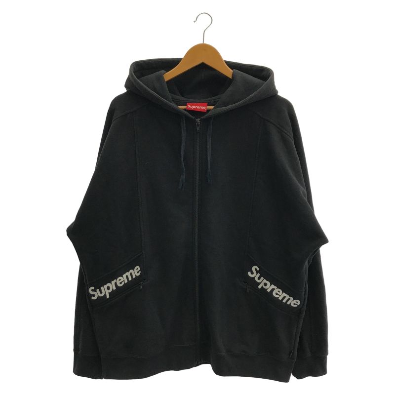 中古】Supreme blocked ziphooded L ブラック シュプリーム[66] - メルカリ