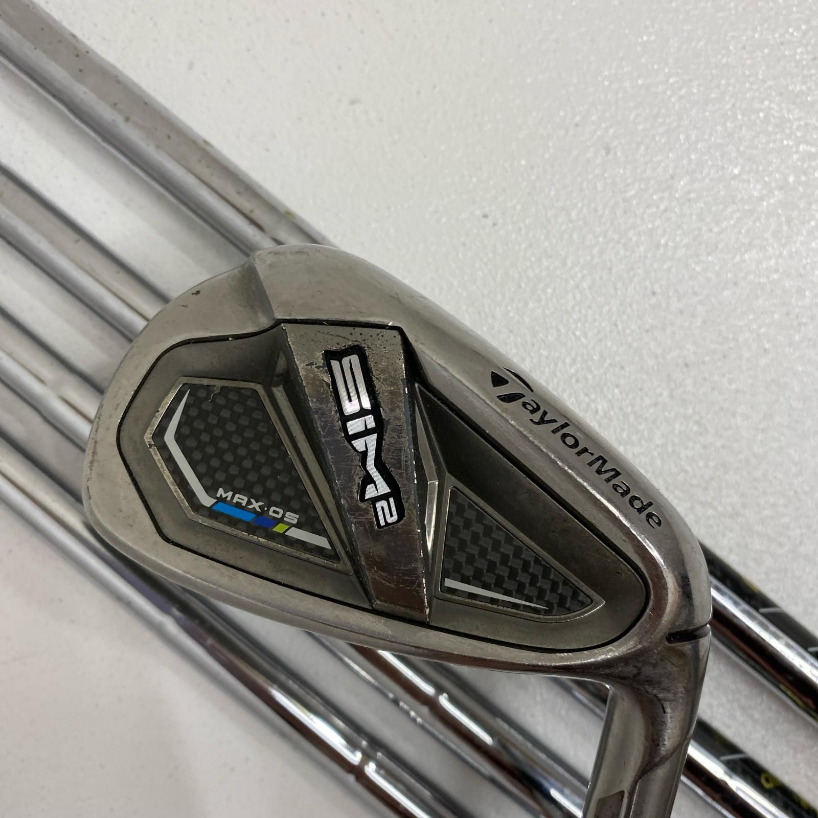 【加古川店】テーラーメイド TaylorMade SIM2 MAX OS(2021) 5本ｾｯﾄ Dynamic Gold S200 6~9.P フレックス:S【427】