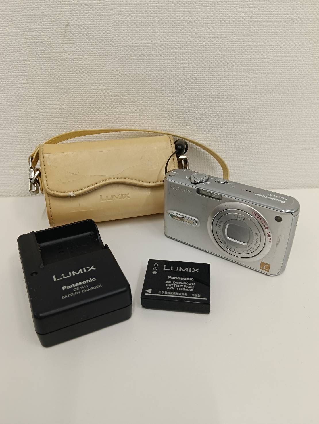 中古品】 【ジャンク品】 Panasonicパナソニック LUMIX DMC-FX07