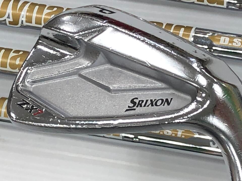 ダンロップ　【訳あり】SRIXON ZX7　ダイナミックゴールド D.S.T.(NEWデザイン)　S200フレックス　アイアンセット　中古　ゴルフドゥ！NEXTグローボ蘇我店【最短即日発送】