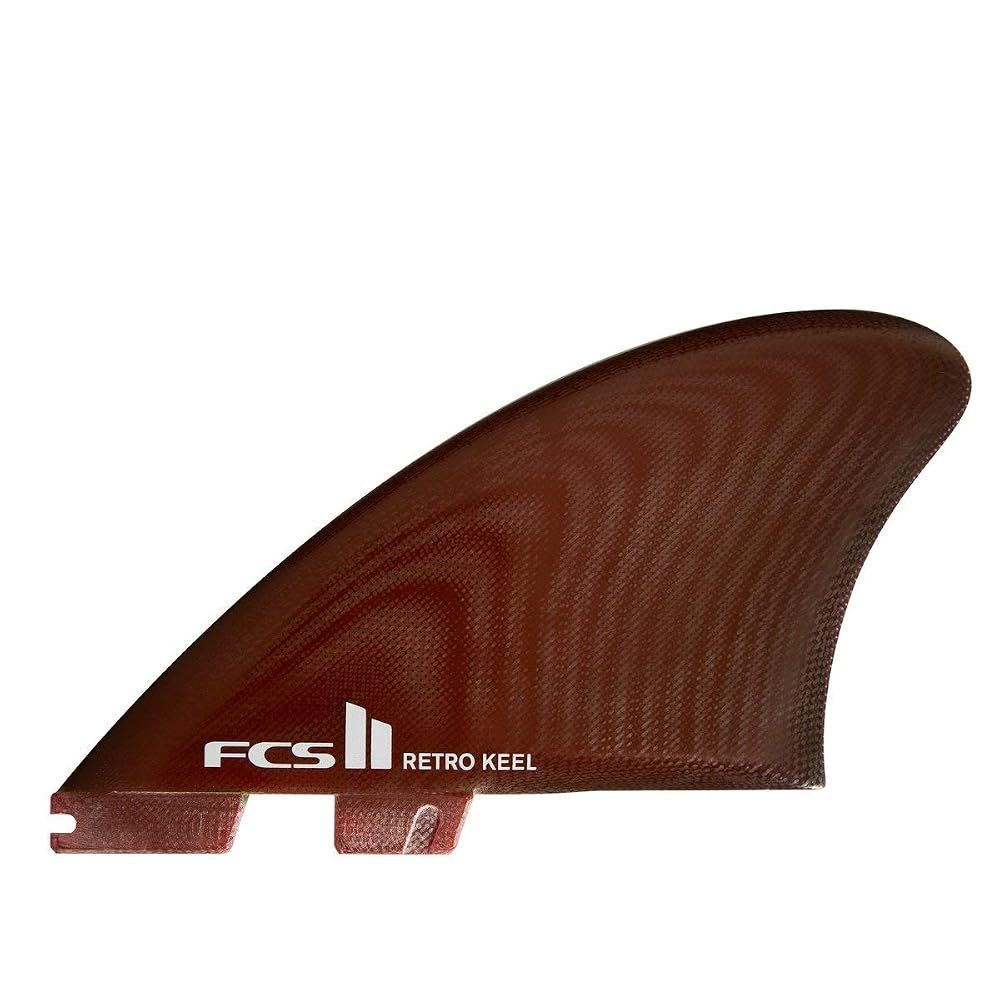 FCSフィン・FCS2ボックス用・RETRO KEEL PG・ツインフィンセット