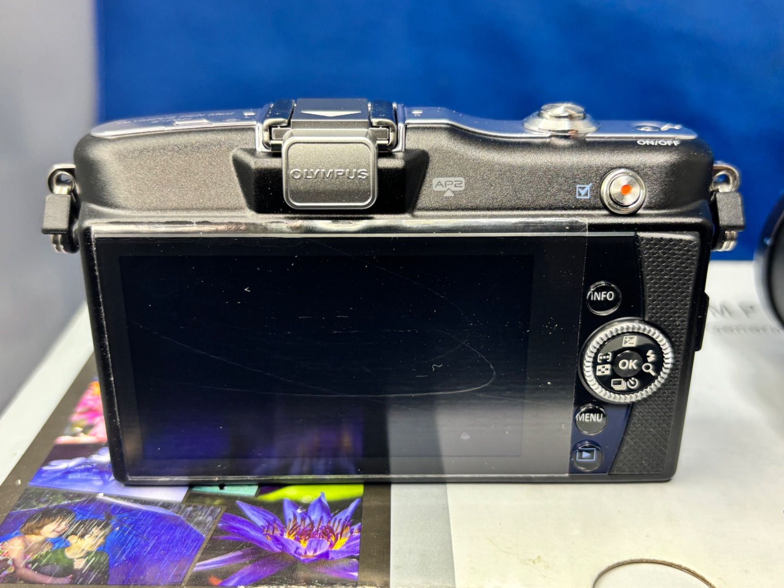 オリンパス OLYMPUS PEN mini E-PM1 コンパクトデジタルカメラ ズーム