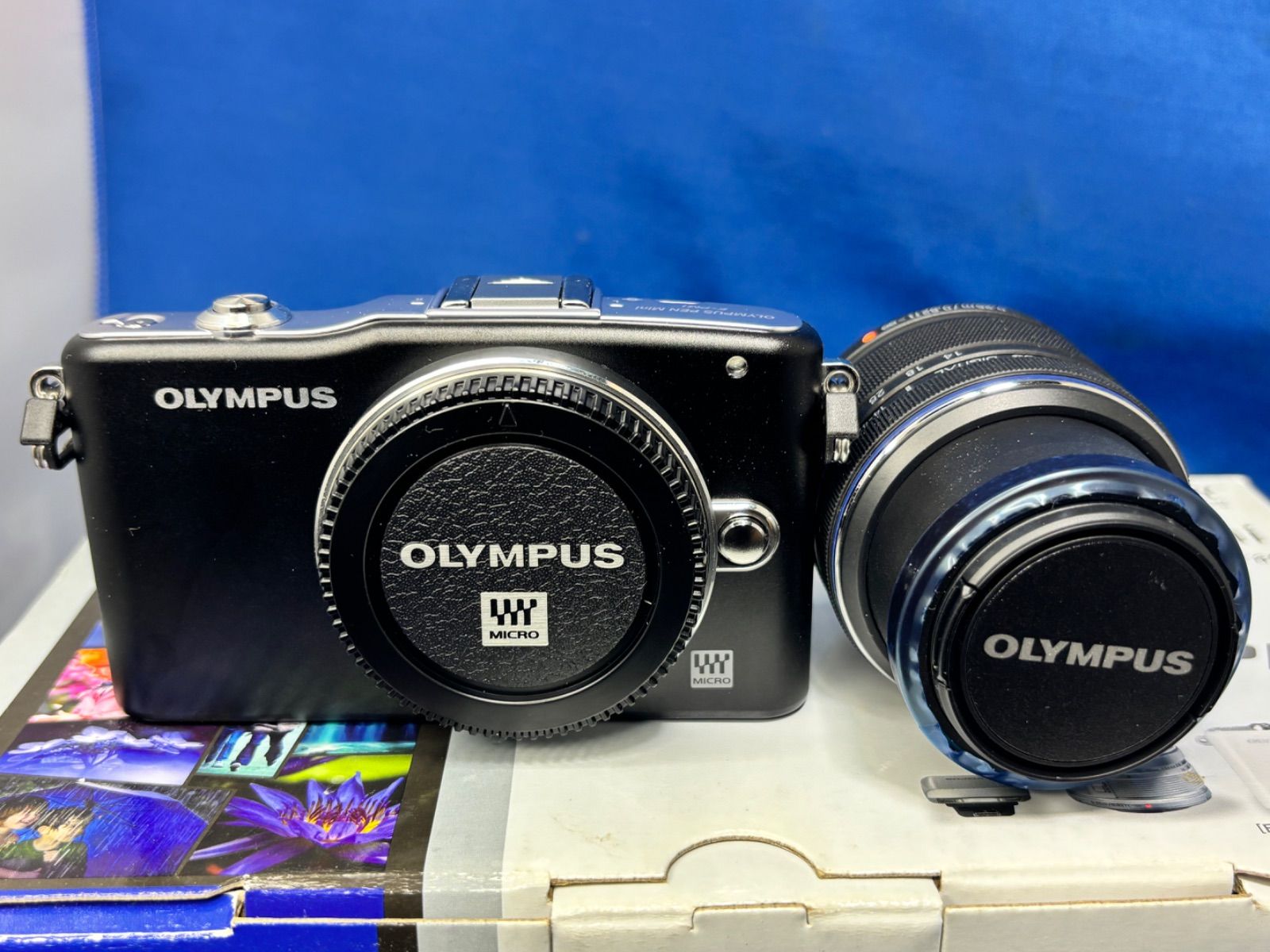 オリンパス OLYMPUS PEN mini E-PM1 コンパクトデジタルカメラ ズーム
