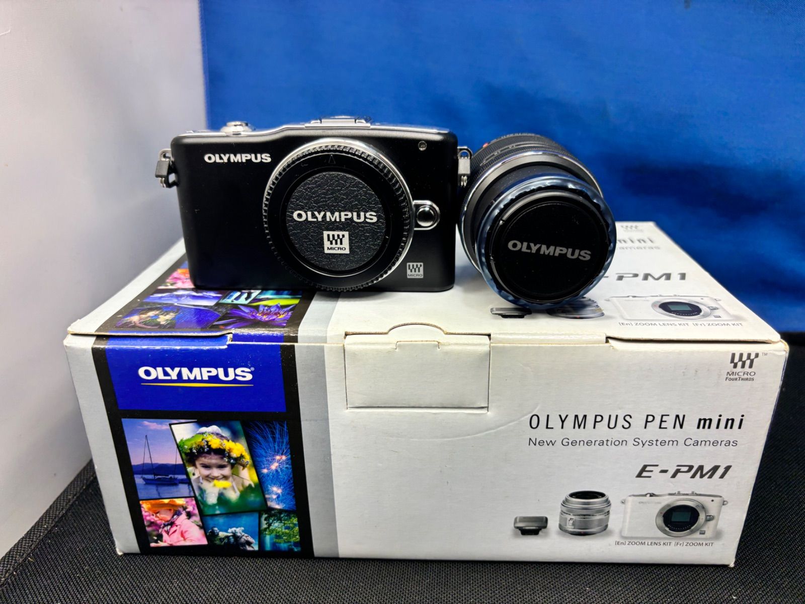 オリンパス OLYMPUS PEN mini E-PM1 コンパクトデジタルカメラ ズーム