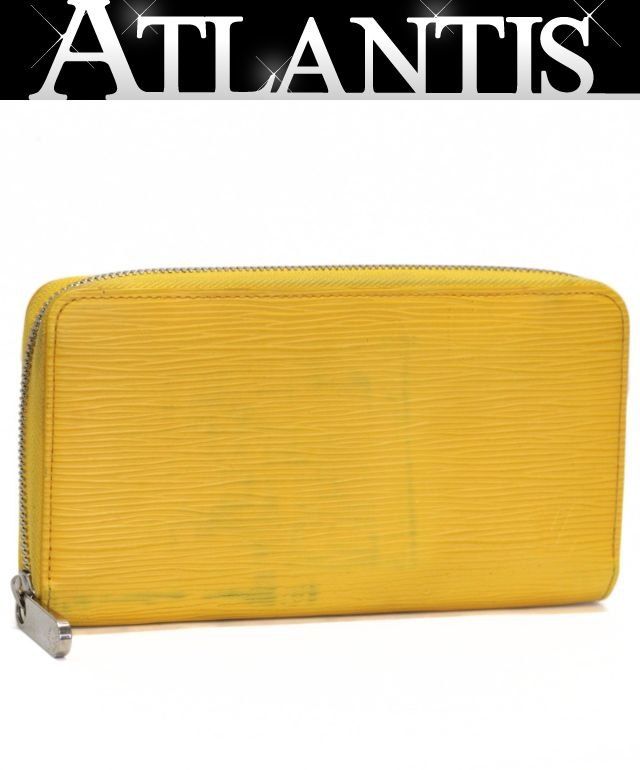 ルイヴィトン ジッピーウォレット エピ エピレザー イエロー 長財布 黄 Louis Vuitton ルイヴィトン ジッピーウォレット ラウンドファスナー長