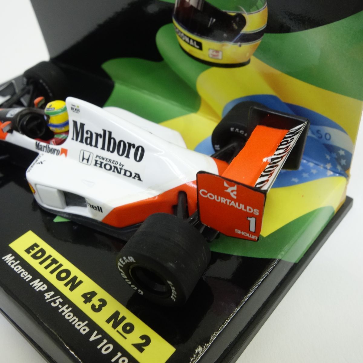 MINICHAMPS アイルトンセナ マクラーレン ホンダMP4/4 1989 ミニチャンプス マクラーレン MP 4/5 ホンダ V10 1989 アイルトン