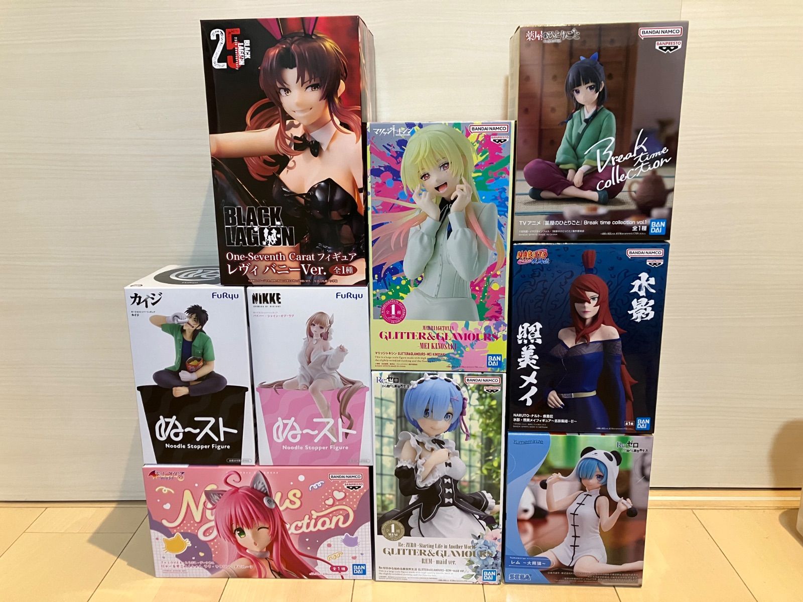最新プライズフィギュア9点セットまとめ売り NIKKE 薬屋の