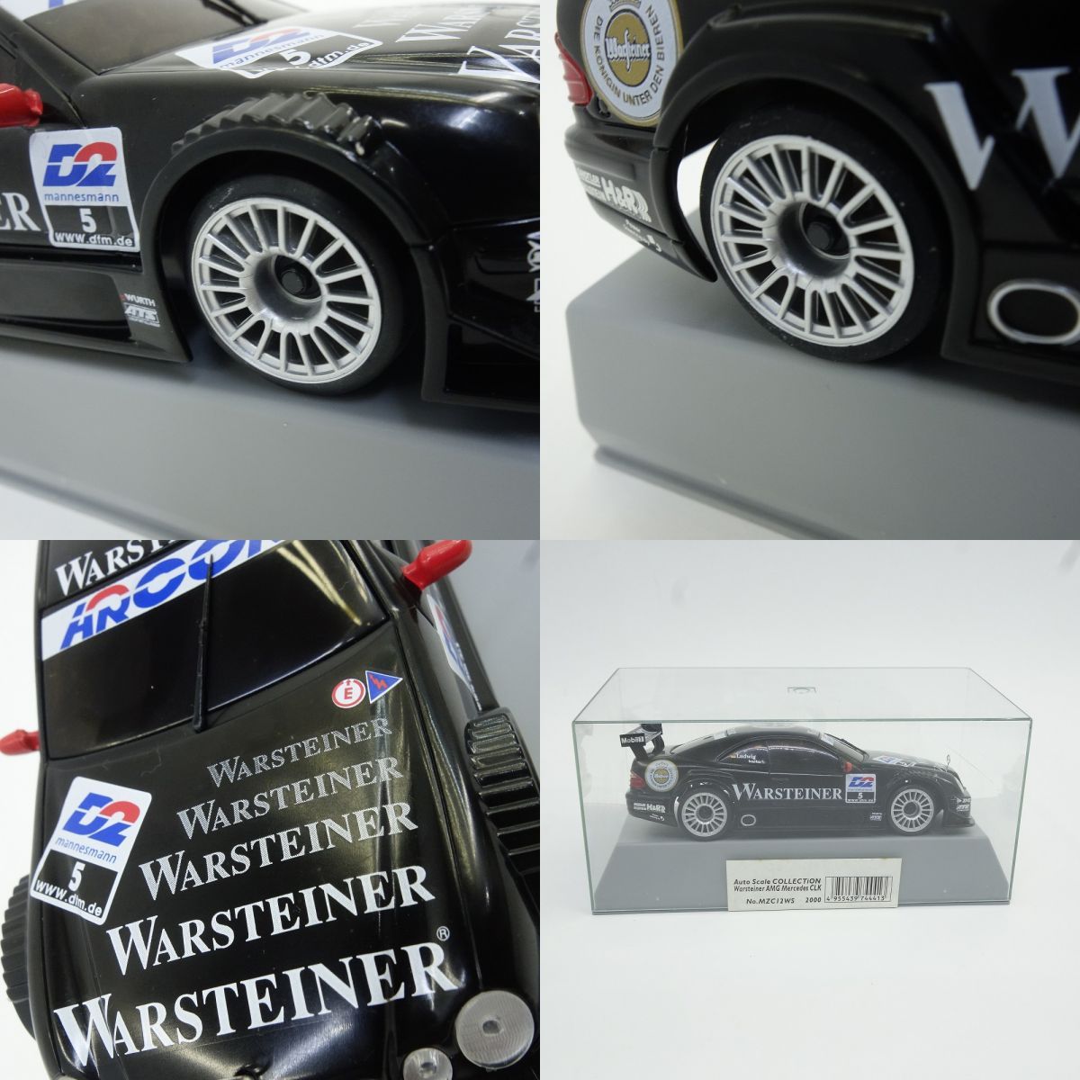 京商 ワーシュタイナー AMG メルセデスベンツ CLK MZC12WS ミニカー