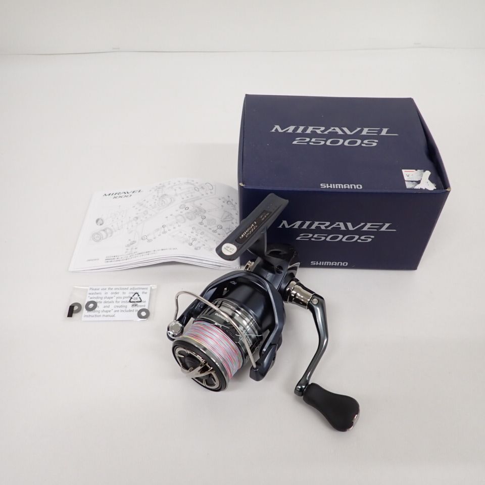 ∬ 良品 SHIMANO 22 MIRAVEL 2500S (045157) シマノ ミラベラ