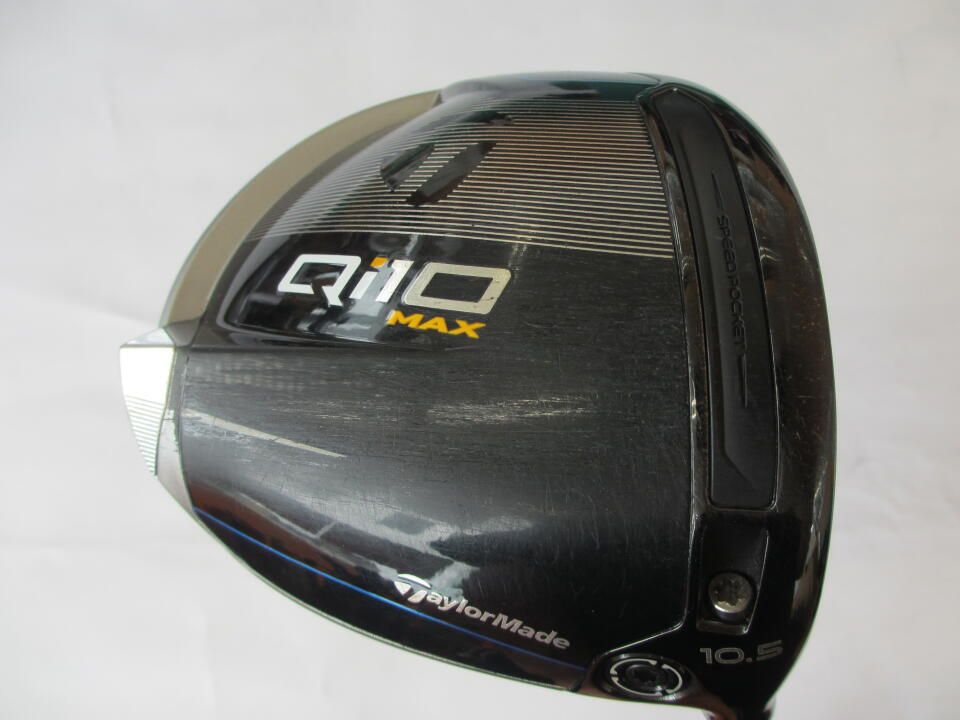テーラーメイド　Qi10 MAX　10.5度　Diamana BLUE TM50　Sフレックス　ドライバー　中古　ゴルフドゥ！ココアドバンス長崎城栄店【最短即日発送】