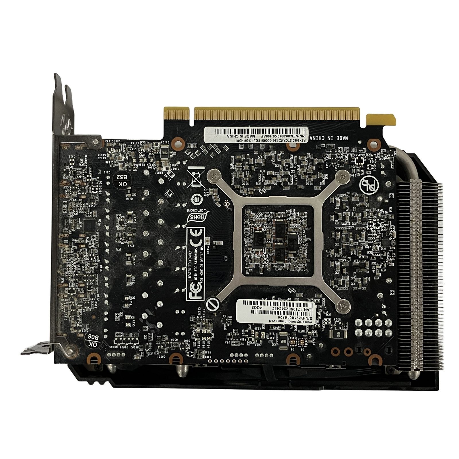 Palit RTX3060 STORMX 12GB ジャンク PCパーツ - メルカリ