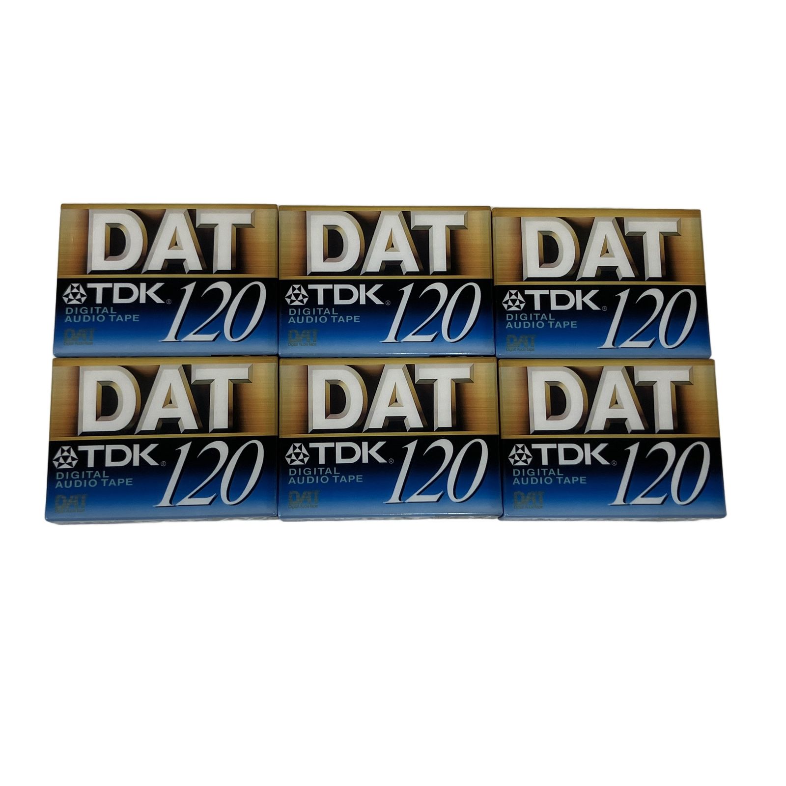 TDK DAT 120 DIGITAL AUDIO TAPE 6本セット カセットテープ 現状品 未