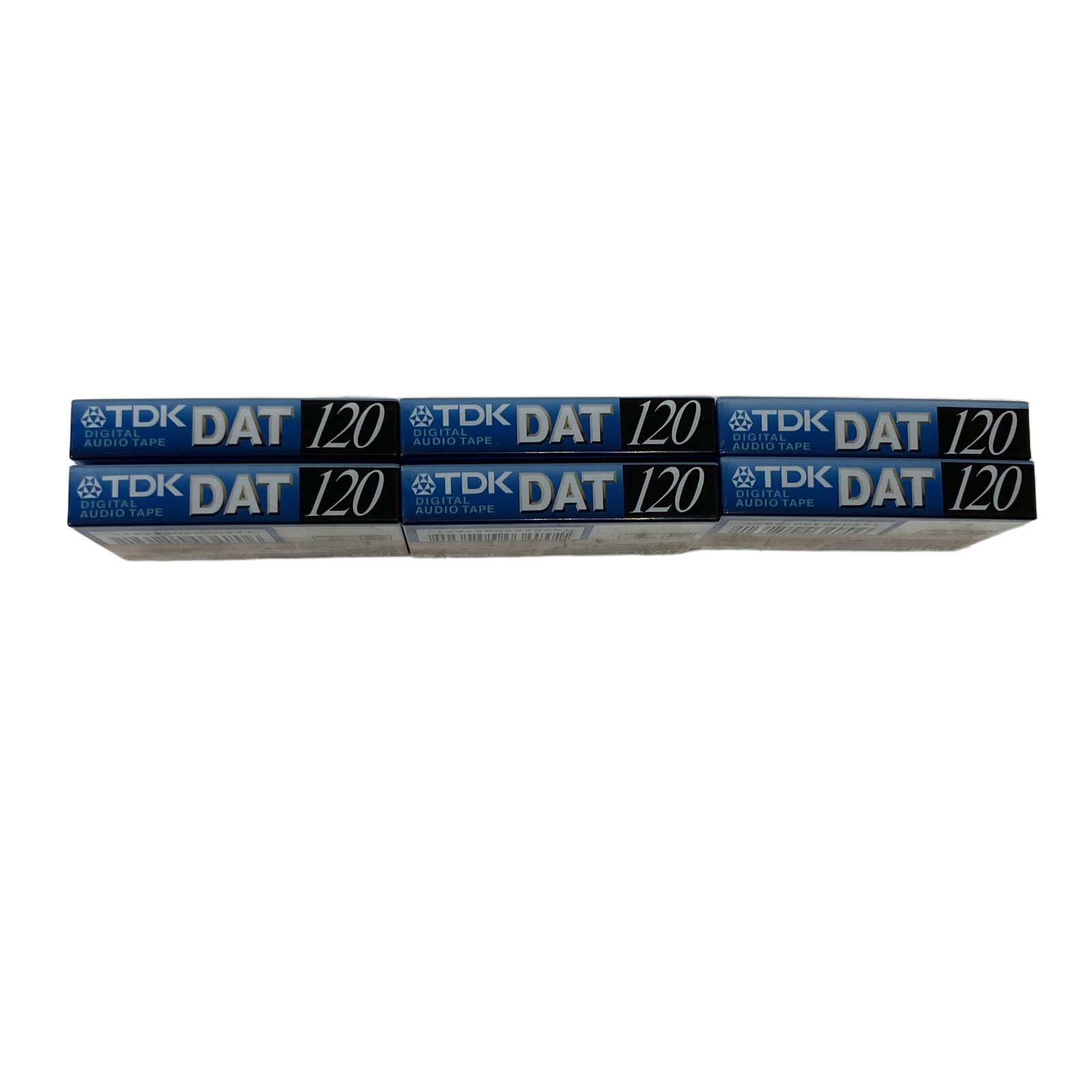 TDK DAT 120 DIGITAL AUDIO TAPE 6本セット カセットテープ 現状品 未