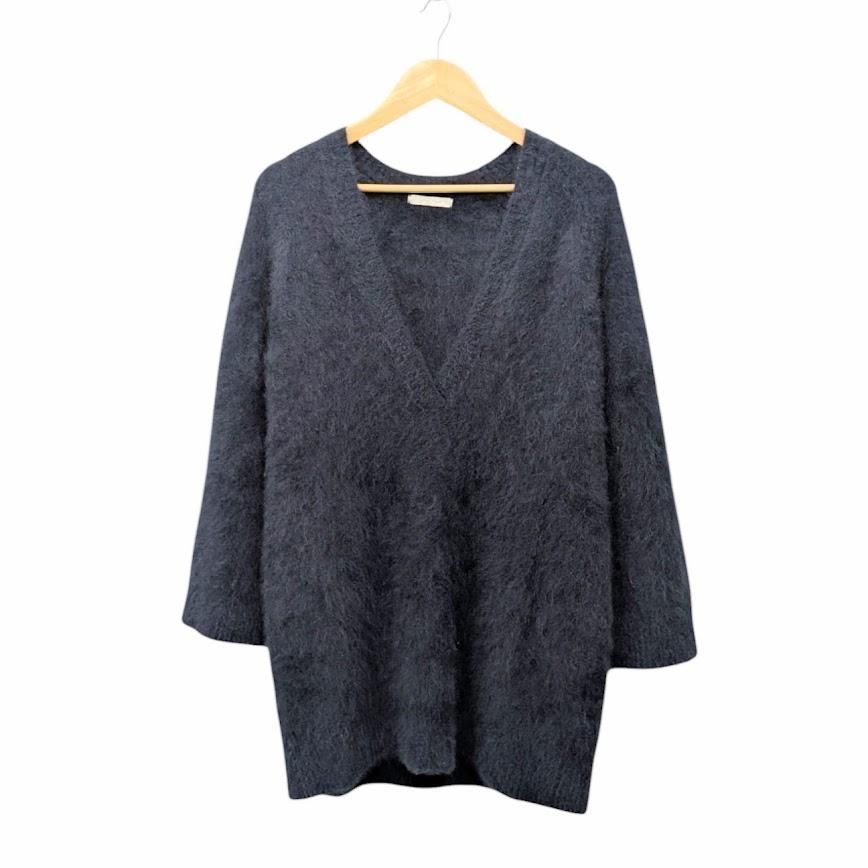 plage プラージュ 21080922102030 Cashmere Mix Fur プルオーバーニット ネイビー系 ウール サイズフリー671921