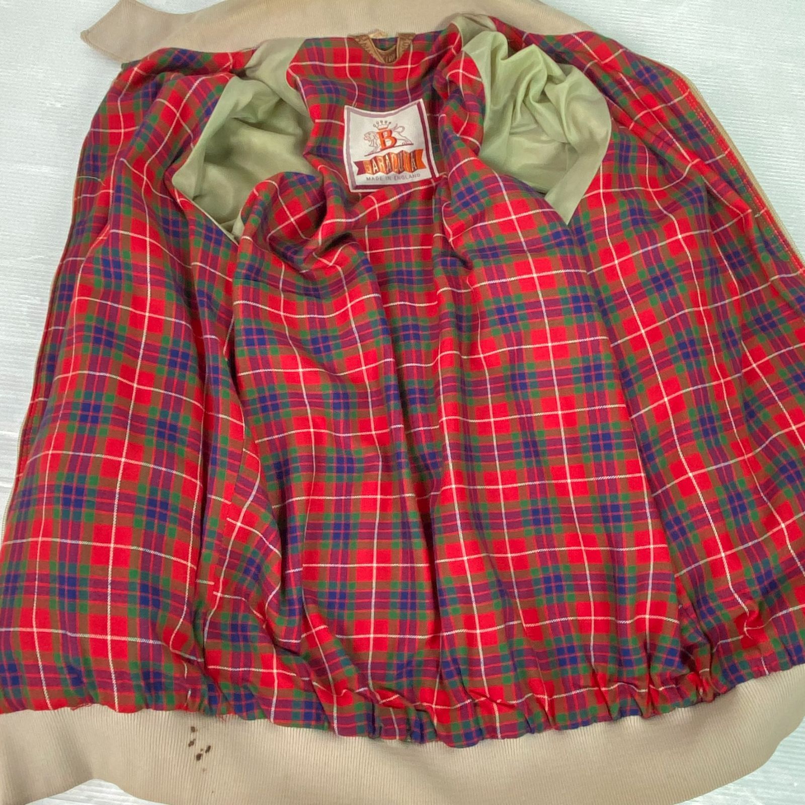 BARACUTA・バラクータ ハリントンジャケット G9 スウィングトップ AERO