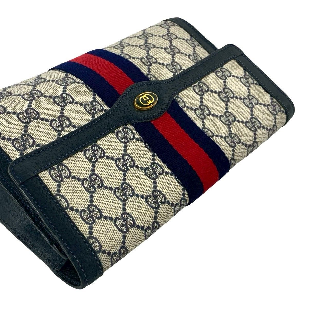 極 美品 GUCCI グッチ オールドグッチ ヴィンテージ シェリーライン GG