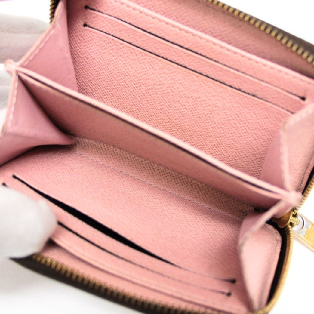 【美品】ルイヴィトン ダミエ ジッピーパース 小銭入れ カード入れ Louis Vuitton ルイヴィトン ジッピーコインパース コインケース