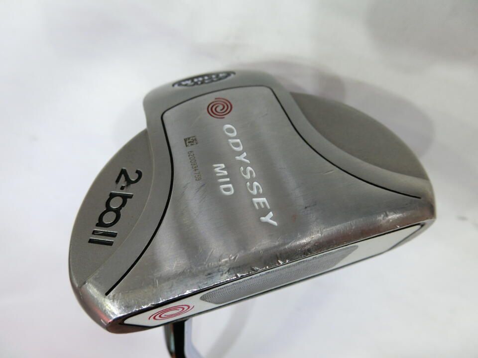 オデッセイ　ホワイト スチール 2・ボール ミッド　パター　中古　ゴルフドゥ！札幌厚別店【最短即日発送】