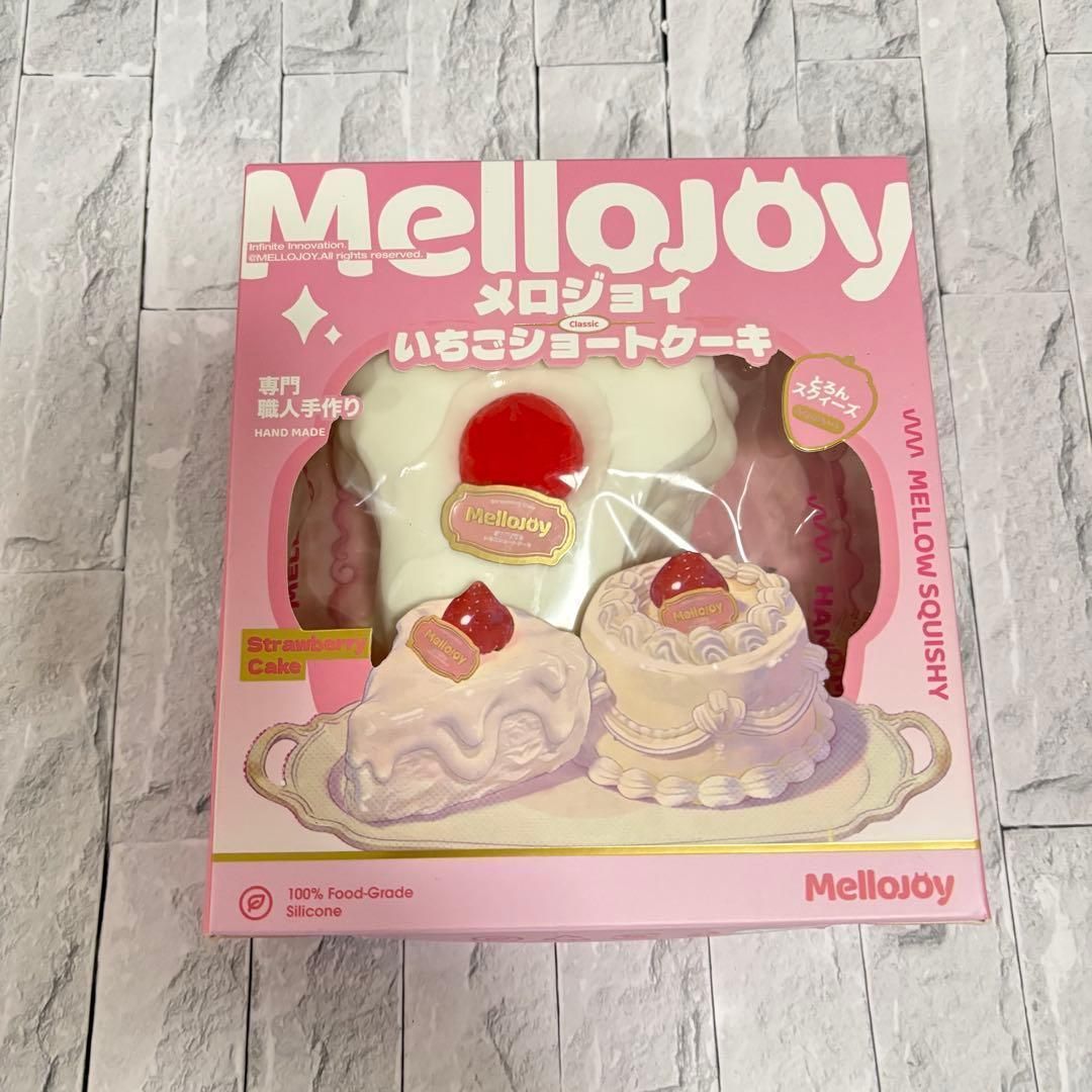 6個セット】Mellojoy メロジョイ スクイーズ いちごショート スフレ