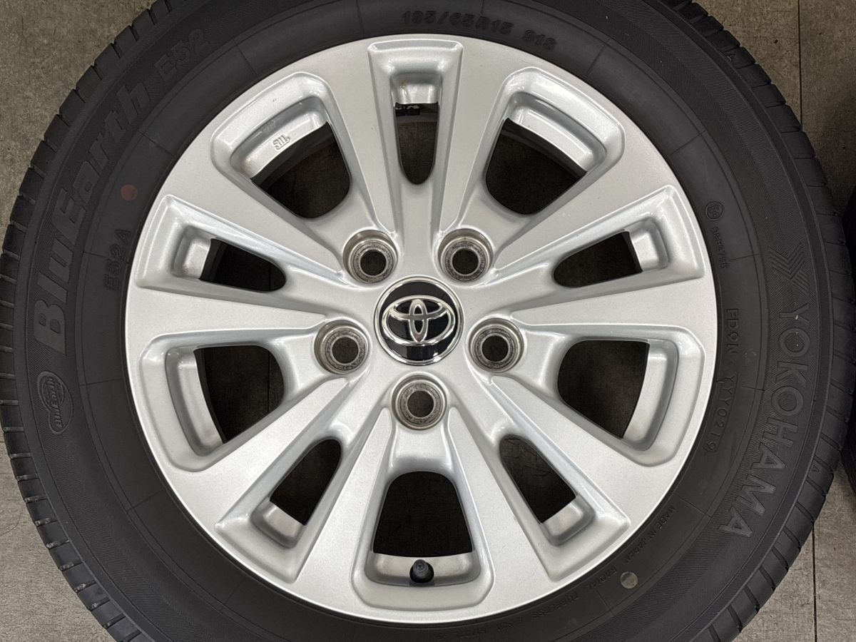 ホイール良好】トヨタ 80 ヴォクシー 純正 15in 6J +50 PCD114.3 