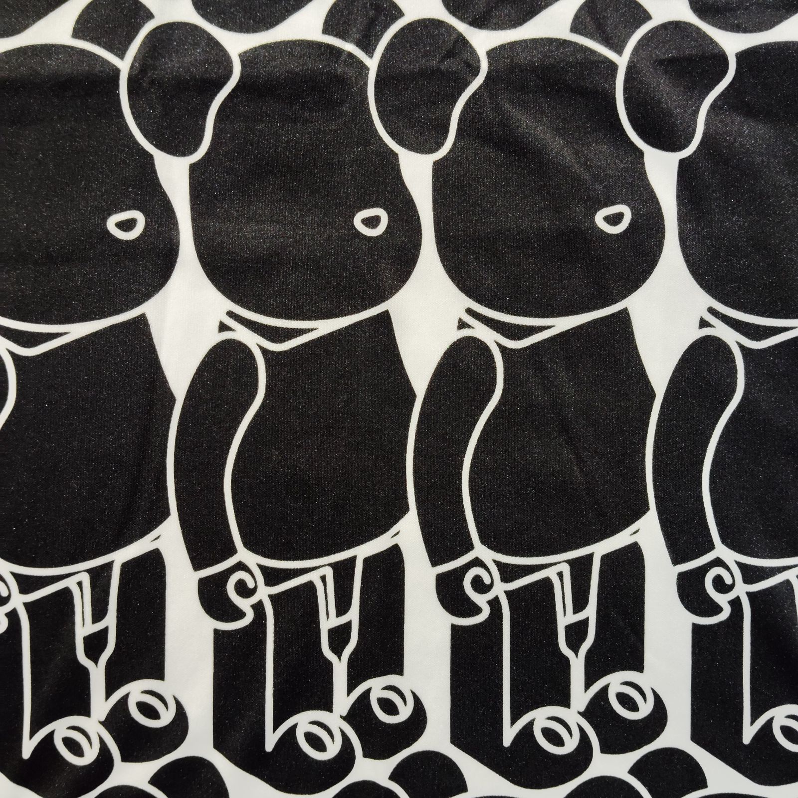 COMME des GARCONS × MEDICOM TOY 21ss ベアブリック柄切替