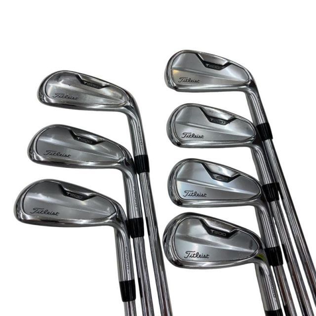 【中古】 タイトリスト Titleist T200(2021) 7S アイアンセット IR NS PRO 105T (フレックスS) メンズ 男性用 右利き 右用 Cランク ゴルフクラブ