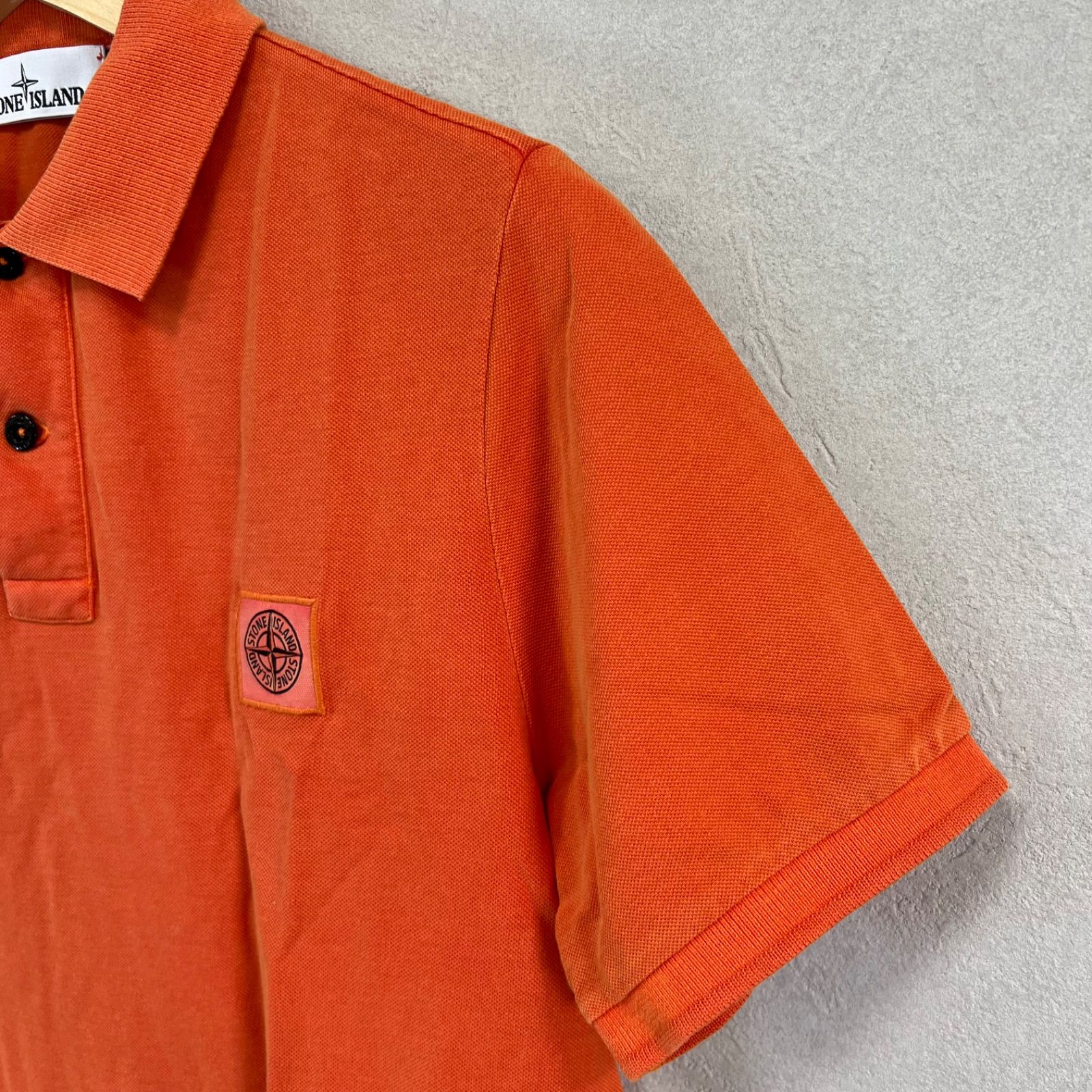 ストーンアイランド STONE ISLAND ポロシャツ スリムフィット 半袖 M