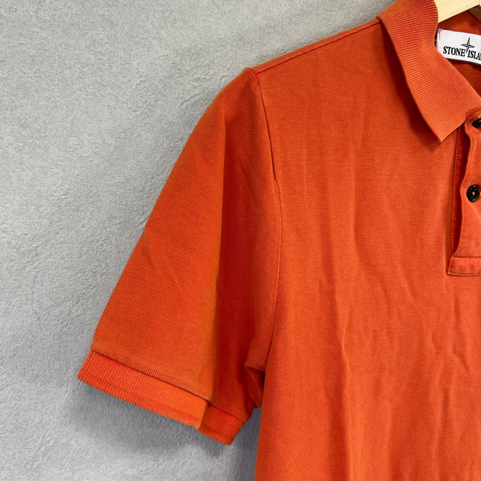 ストーンアイランド STONE ISLAND ポロシャツ スリムフィット 半袖 M
