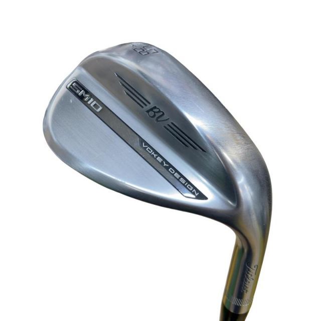 【中古】 タイトリスト VOKEY SPIN MILLED SM10 ツアークロム 58°/14°K ウェッジ WG Dynamic Gold (フレックスS) メンズ 男性用 右利き 右用 Cランク ゴルフクラブ