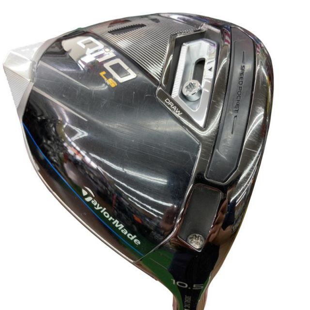 【中古】 テーラーメイド Qi10 LS 10.5° ドライバー DR リシャフト (フレックスその他) メンズ 男性用 右利き 右用 Cランク ゴルフクラブ