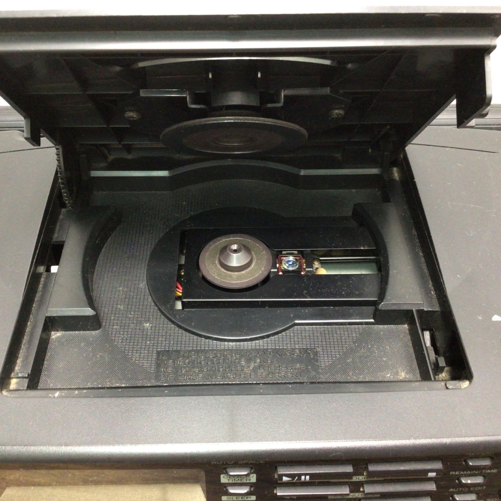 7165 【ジャンク】HITACHI 日立 CX-20W CDラジカセ ダブルカセット AM