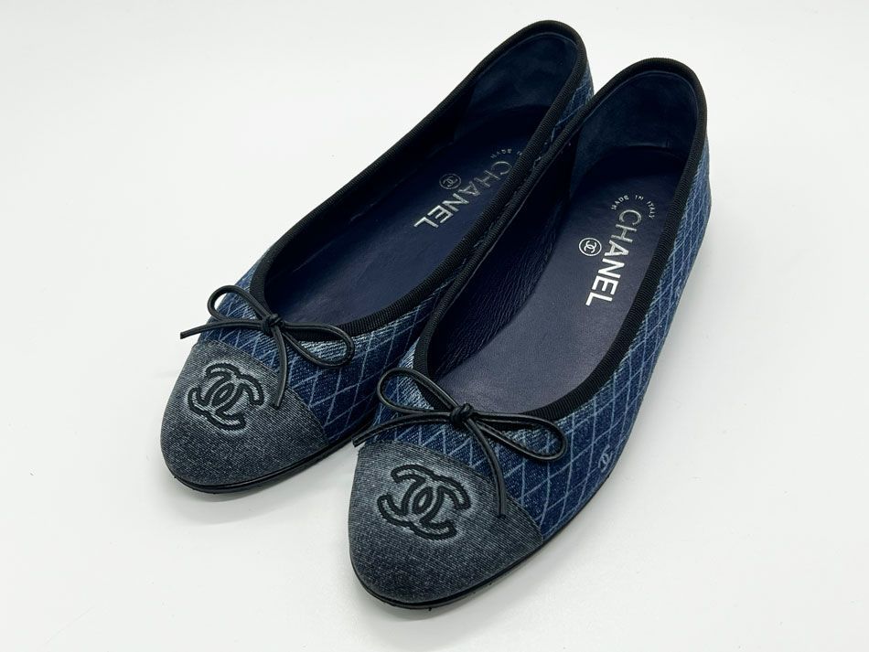 CHANEL シャネル レディース バレリーナ フラット シューズ 靴