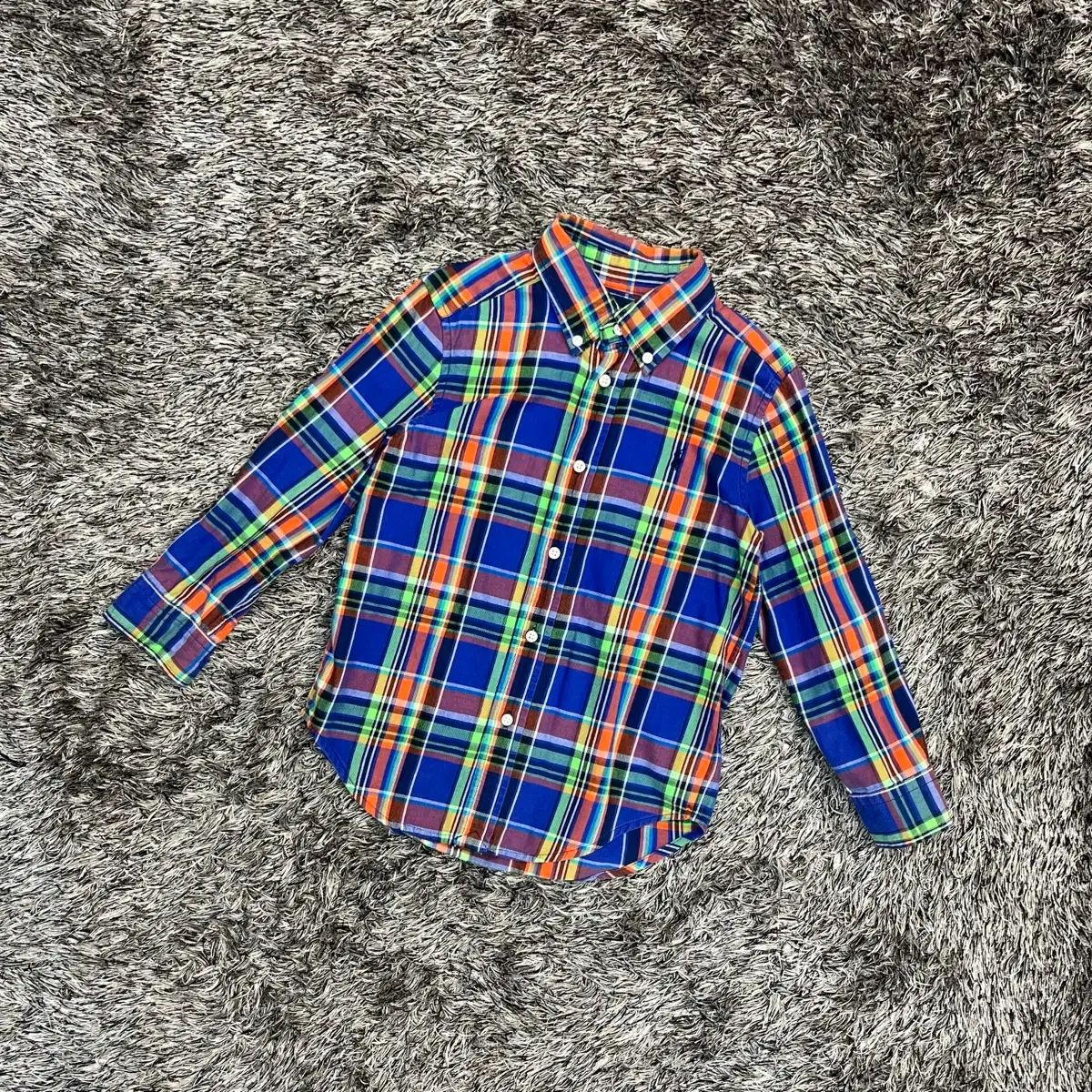 ポロラルフローレン キッズ CHECK シャツ (4/4T)
