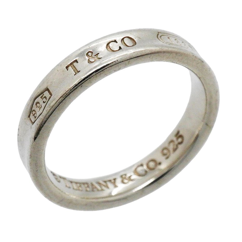 ティファニー　リング　シルバー 6jgb0174-k】ティファニー リング ナロー シルバー925 12.5号【中古