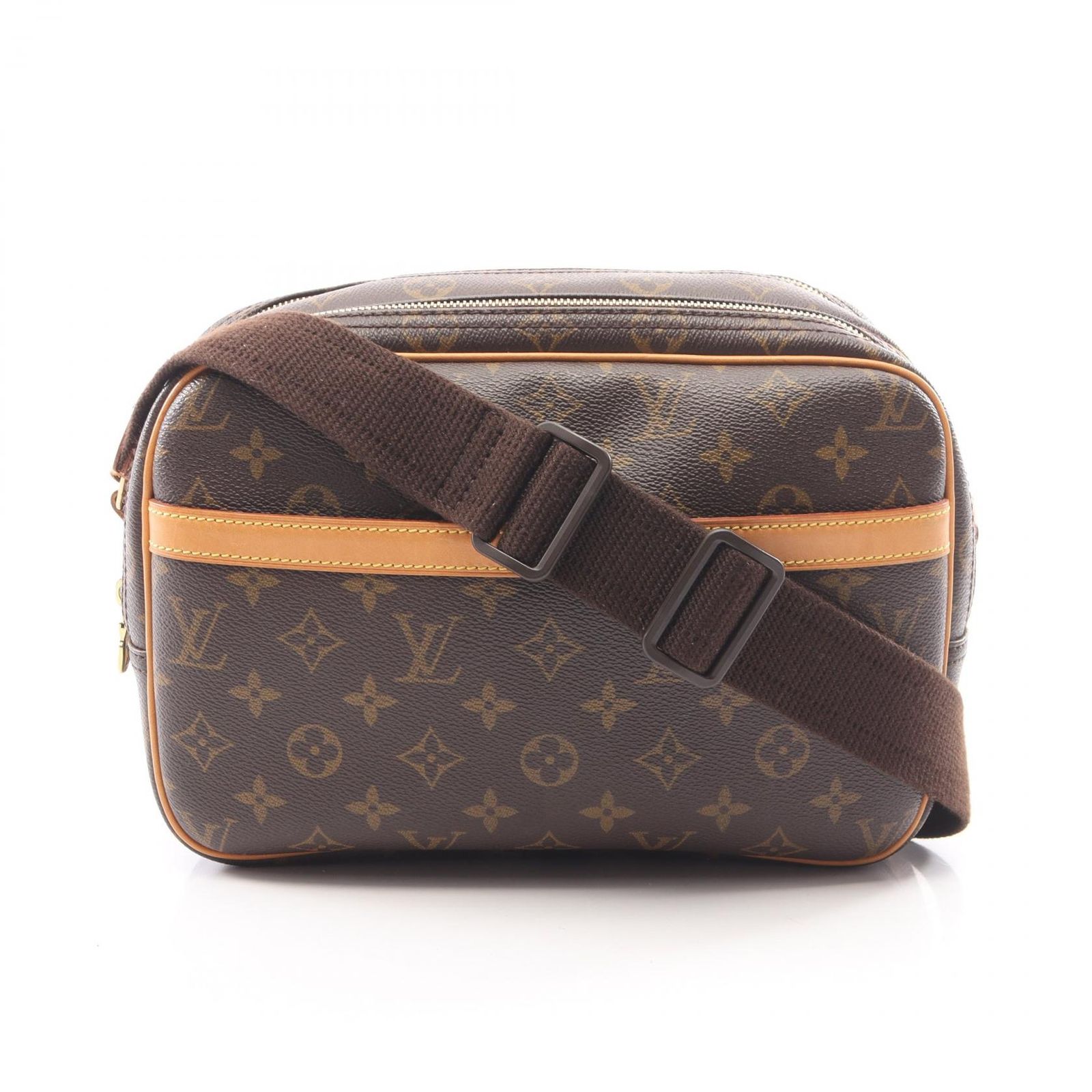 ルイ・ヴィトン LOUIS VUITTON ショルダーバッグ リポーターPM モノグラム M45254 PVCコーティングキャンバス レザー リポーターPM レディース Used A