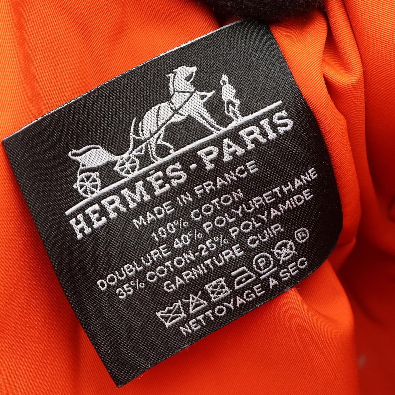 エルメス HERMES ポーチ ボリードポーチMM ブラック キャンバス レザー