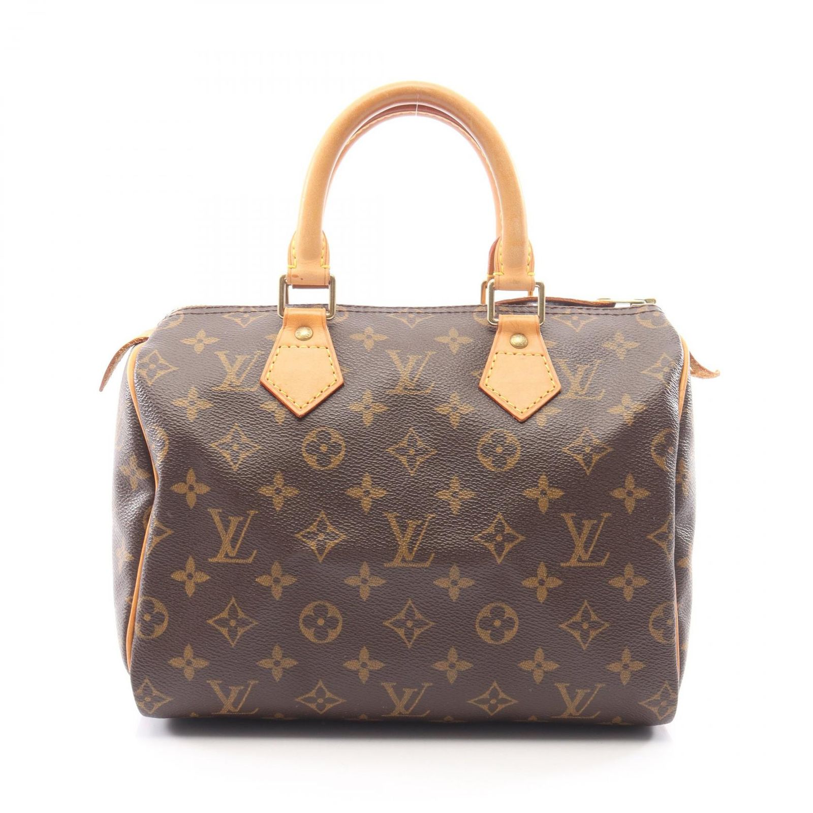 ルイ・ヴィトン LOUIS VUITTON ハンドバッグ スピーディ25 モノグラム M41528 PVCコーティングキャンバス レザー スピーディ レディース Used B