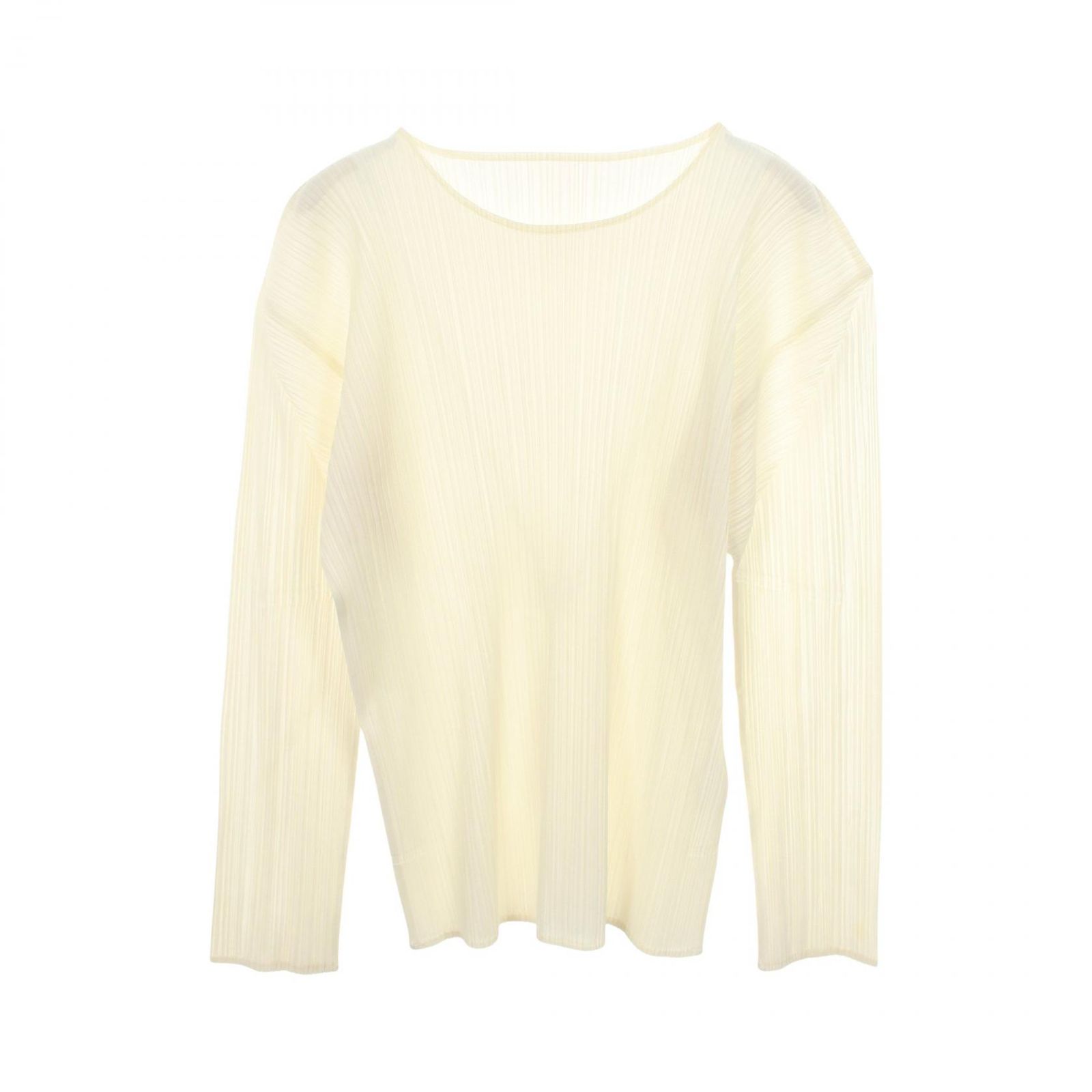 イッセイミヤケ ISSEY MIYAKE カットソー プリーツ その他 カットソー レディース Used B