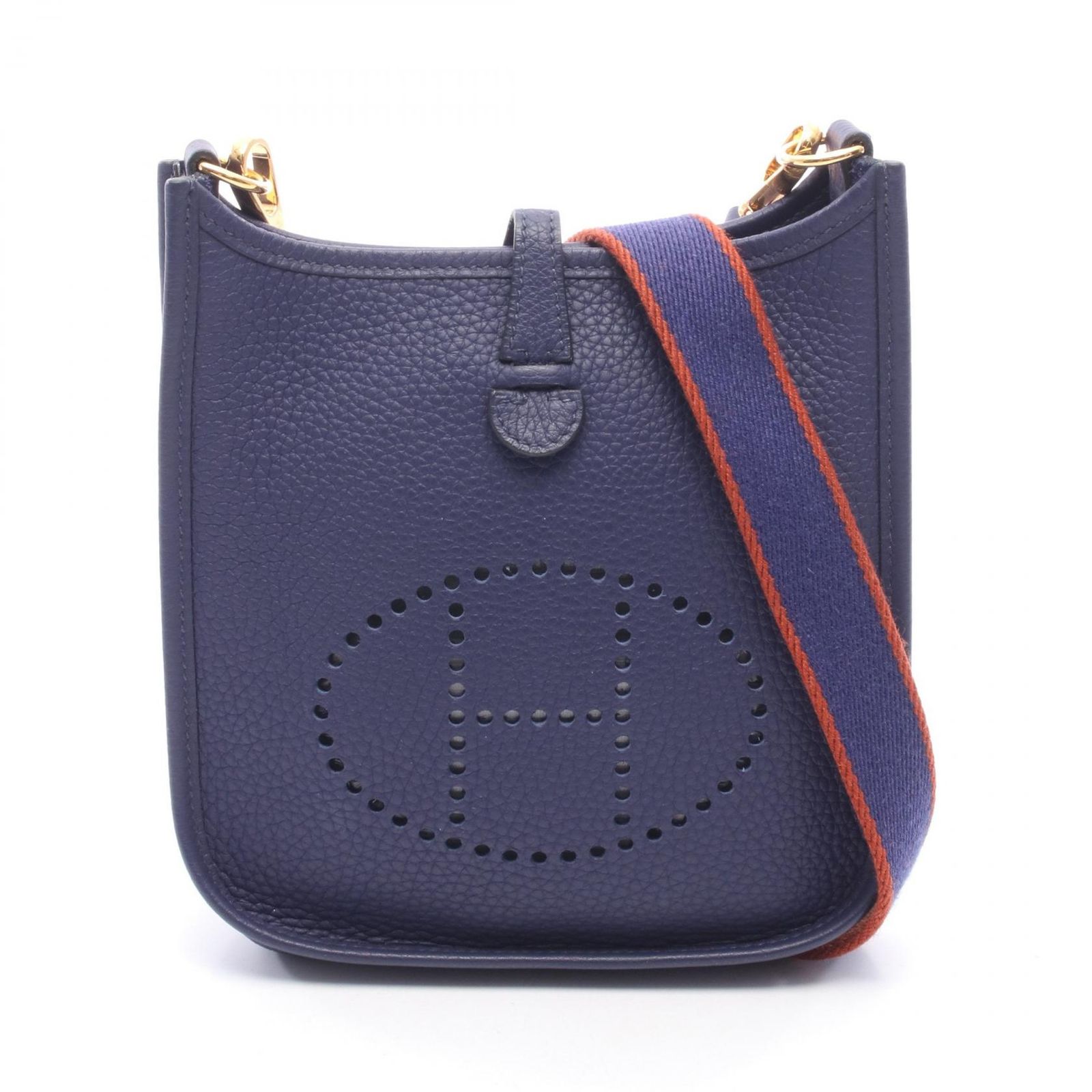 エルメス HERMES ショルダーバッグ エヴリンTPM アイリス レザー エヴリンアマゾンTPM アイリス レディース Used A