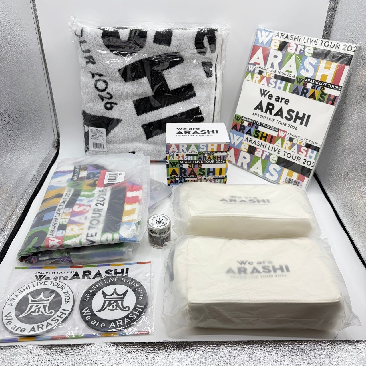 嵐 ライブツアー 2026 グッズ 8点 まとめてセット We are ARASHI 全て