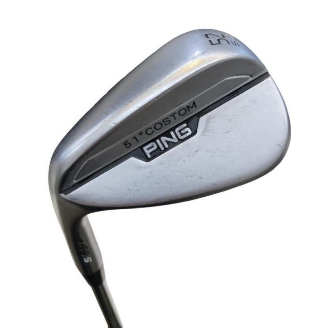 【中古】 ピン PING s159 52°/12° S レフティ ウェッジ WG 純正特注シャフト (フレックスS) メンズ 男性用 左利き レフティ 左用 Cランク ゴルフクラブ