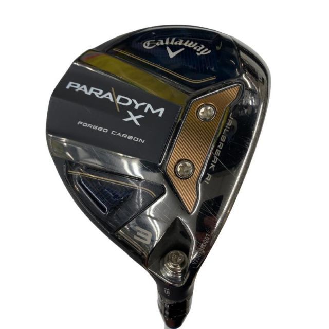 【中古】 キャロウェイ PARADYM X 3W フェアウェイウッド FW VENTUS TR 5 for CW(PARADYM FW) (フレックスS) メンズ 男性用 右利き 右用 Cランク ゴルフクラブ