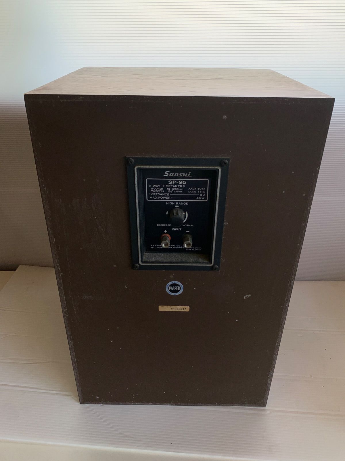 サンスイ（Sansui）ヴィンテージペアスピーカー SP-95 単体販売②