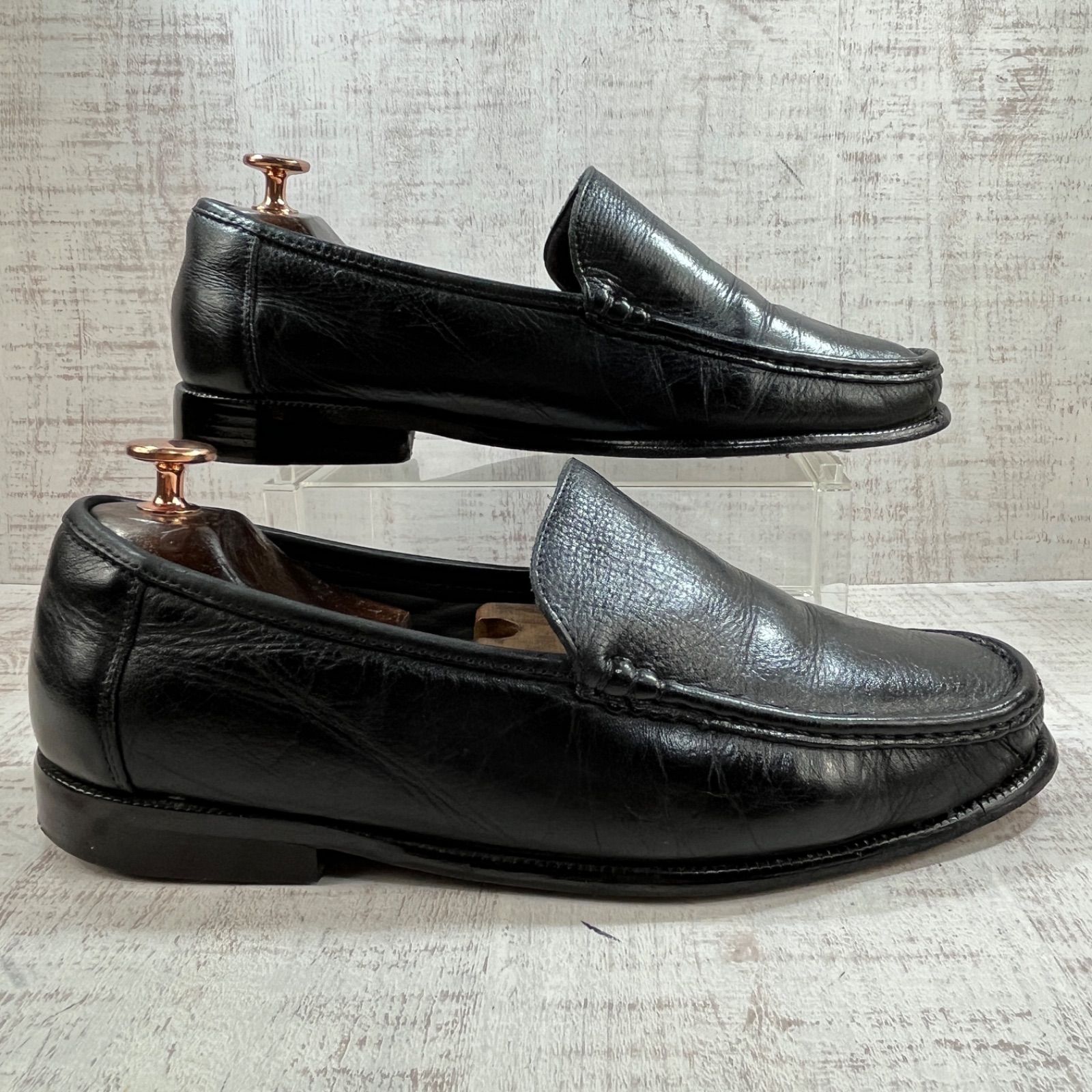 FLORSHEIM フローシャイム ローファー 8 EEE 約26.0cm メンズ ブラック